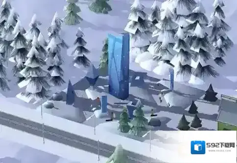 模拟城市我是市长为城市建造冰雪仙境