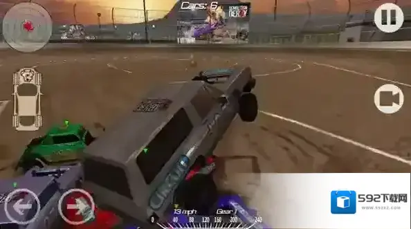 碰撞赛车2刹车