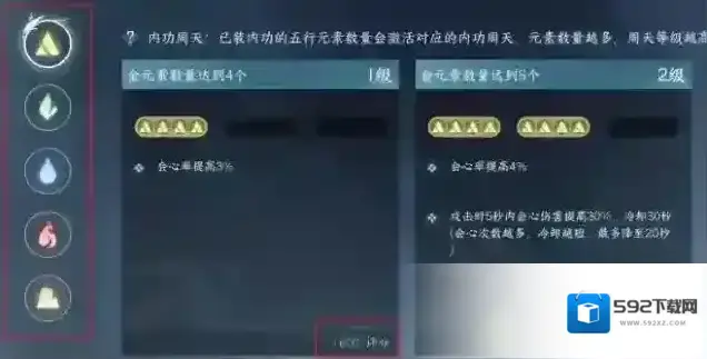逆水寒元素
