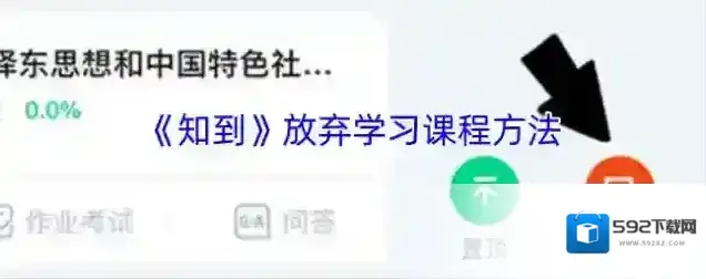 知到放弃