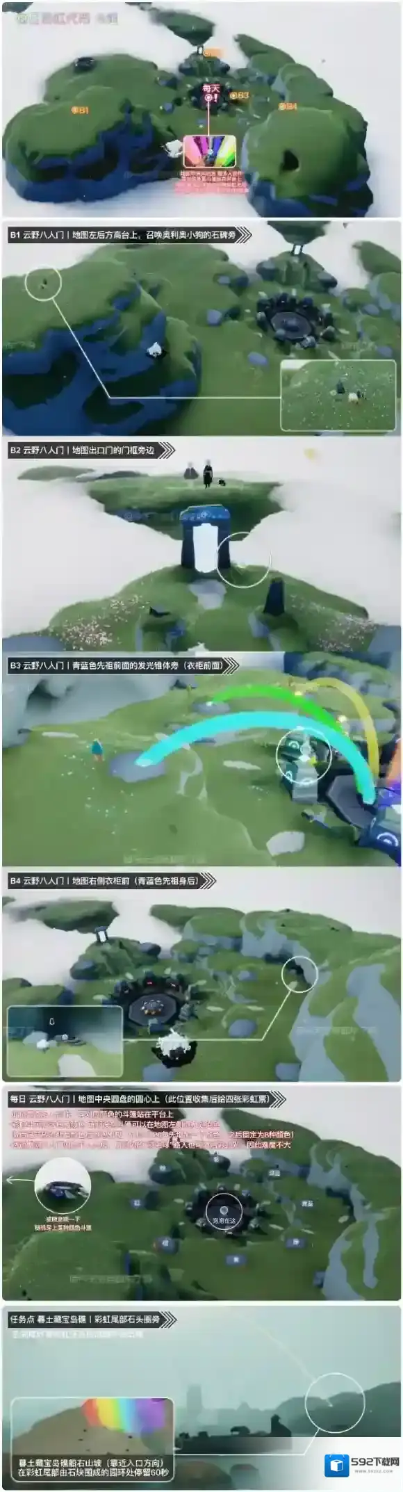 光遇7月20日缤纷飞行日代币位置