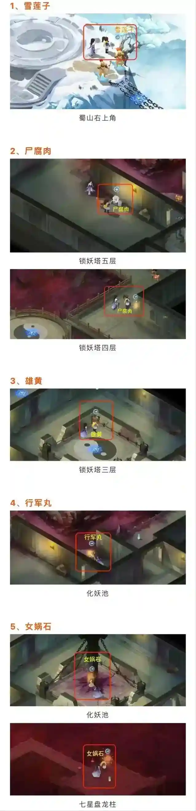 新仙剑奇侠传之挥剑问情第六章5个六界书位置攻略