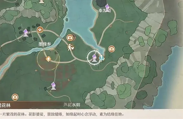 无限暖暖史丢丢大搜寻花林疏影里收集攻略