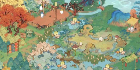 桃源深处有人家颜色