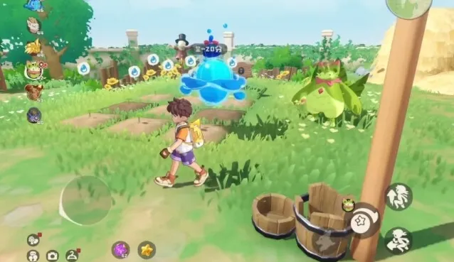 洛克王国世界浇水