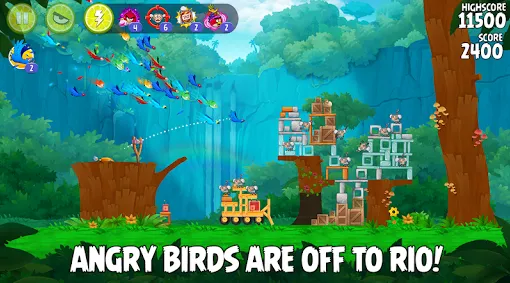 愤怒的小鸟里约大冒险手游截图5
