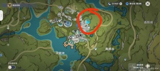 原神梦之树在哪 梦之树地图位置分享
