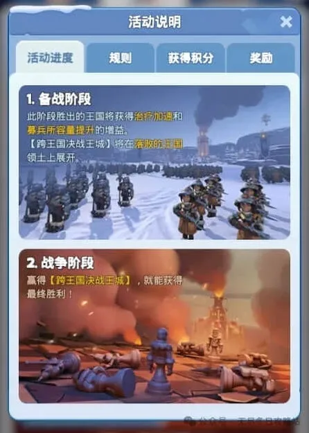 无尽冬日：最强王国战争阶段攻略