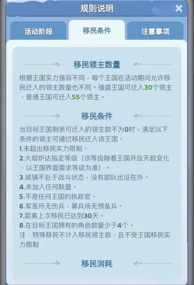 无尽冬日一览