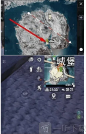 《和平精英》极光堡位置玩法介绍