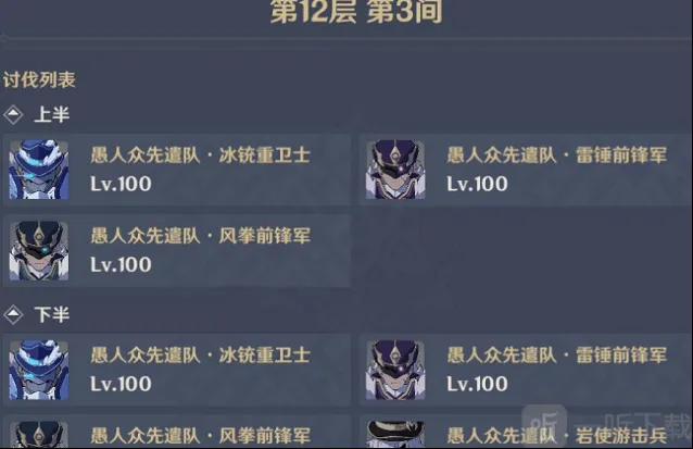原神阵容搭配