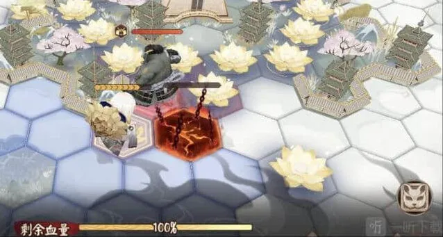 《阴阳师》步步生莲同时击中多名敌人操作