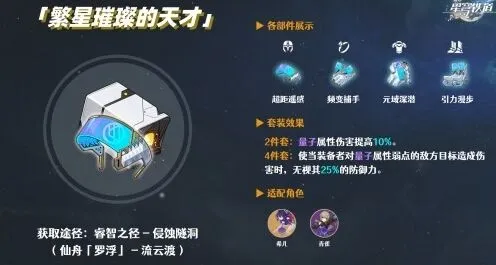 《崩坏：星穹铁道》archer遗器详细攻略