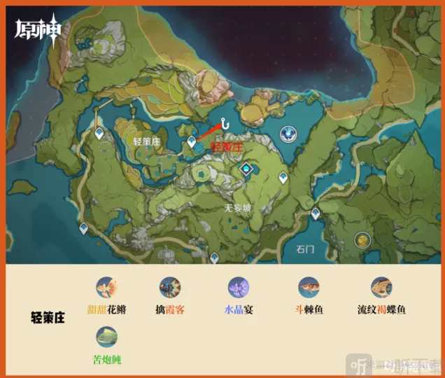 原神璃月钓鱼点详细流程