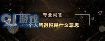 个人所得税意思详解