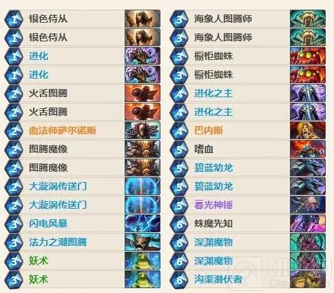 炉石传说新版进化萨上分攻略分享