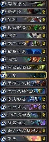 《炉石传说》爆牌贼卡组玩法攻略