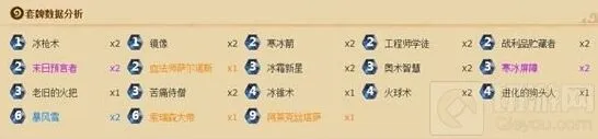 炉石传说法师卡组