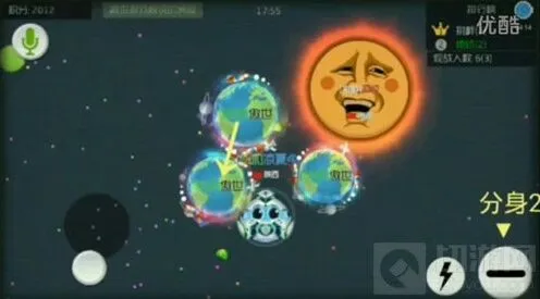 球球大作战团战二分截球速合操作指南