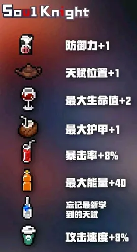元气骑士饮料系统作用与使用方法攻略