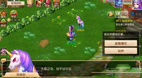 梦幻西游庭院坐骑驯养教程