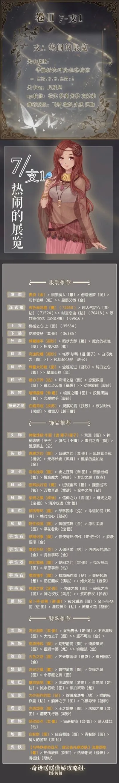 《命运》第二卷7支线1热闹的展览详解