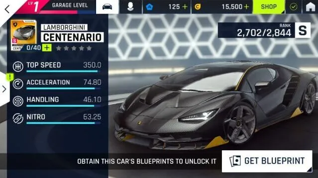 狂野飙车9Centenario S级性能全面解析