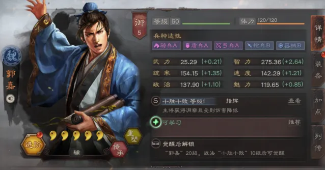 三国志郭嘉