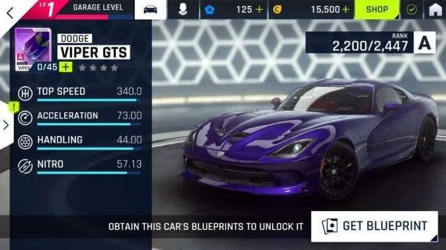 狂野飙车9道奇Viper Gts性能怎么样 详细评测