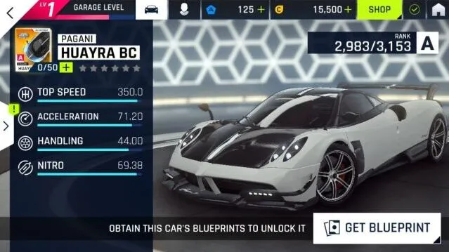 狂野飙车9：帕加尼Huayra BC性能玩法