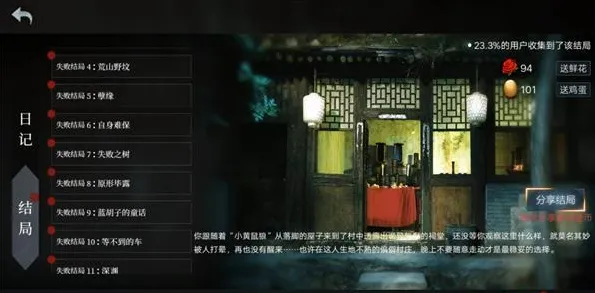 一路游戏人皮鼓结局完整攻略