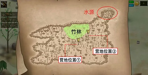 挨饿荒野非洲平原营地选择攻略