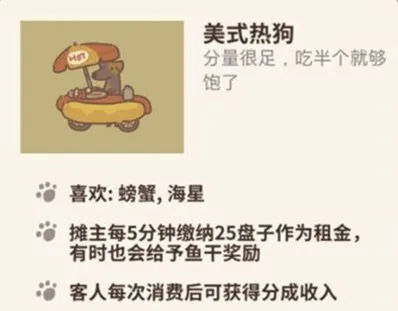 动物餐厅美式热狗怎么解锁 作用效果分享