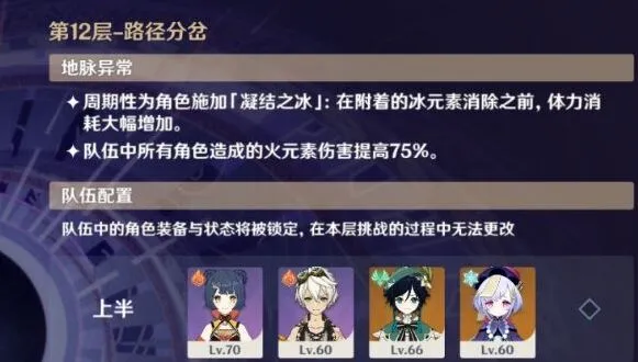 原神深渊12层无刻晴打法攻略
