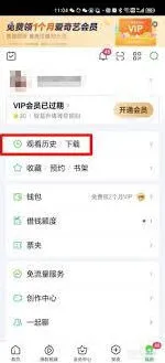 《爱奇艺极速版》历史记录清理步骤