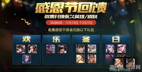 王者荣耀感恩节美食领取攻略