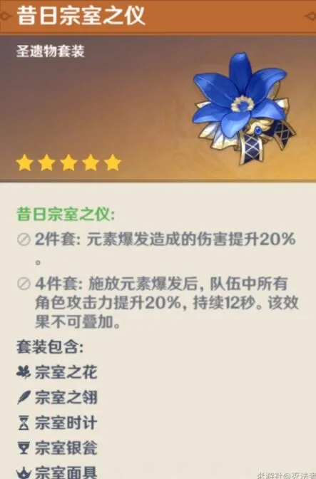 原神阿贝多副c圣遗物搭配思路详解