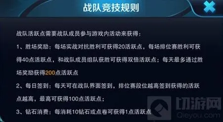 《王者荣耀》活跃点有什么用 速览