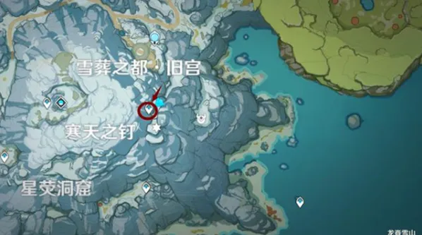 原神龙脊雪山石碑大门位置大解析