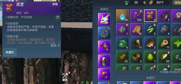 妄想山海灵芝获取攻略 材料用途全面解析