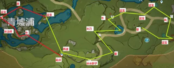 《原神》锄地跑图教程