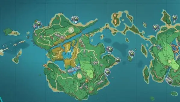 原神稻妻海草采集路线教程