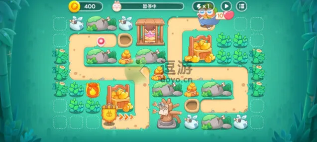 保卫萝卜4卧兔藏龙第40关流程攻略
