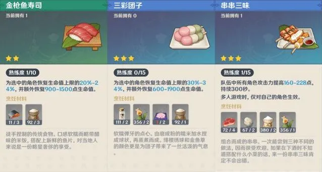 原神鸟蛋寿司获得攻略食谱方法详解