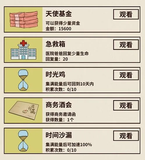 活下去广告什么时候刷新