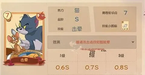猫和老鼠汤姆知识卡装配详解