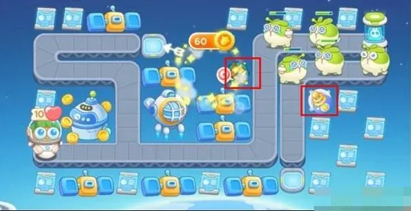 保卫萝卜4第二十四关通关教程