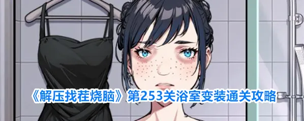《解压找茬烧脑》第253关浴室变装通关攻略