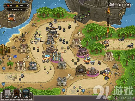 Kingdom Rush Frontiers经典塔防