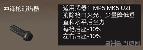 荒野行动冲锋枪消焰器详解攻略 夜间草丛作战优势